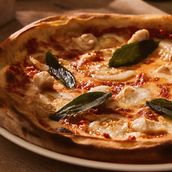 Pizza la rustica con pollo
