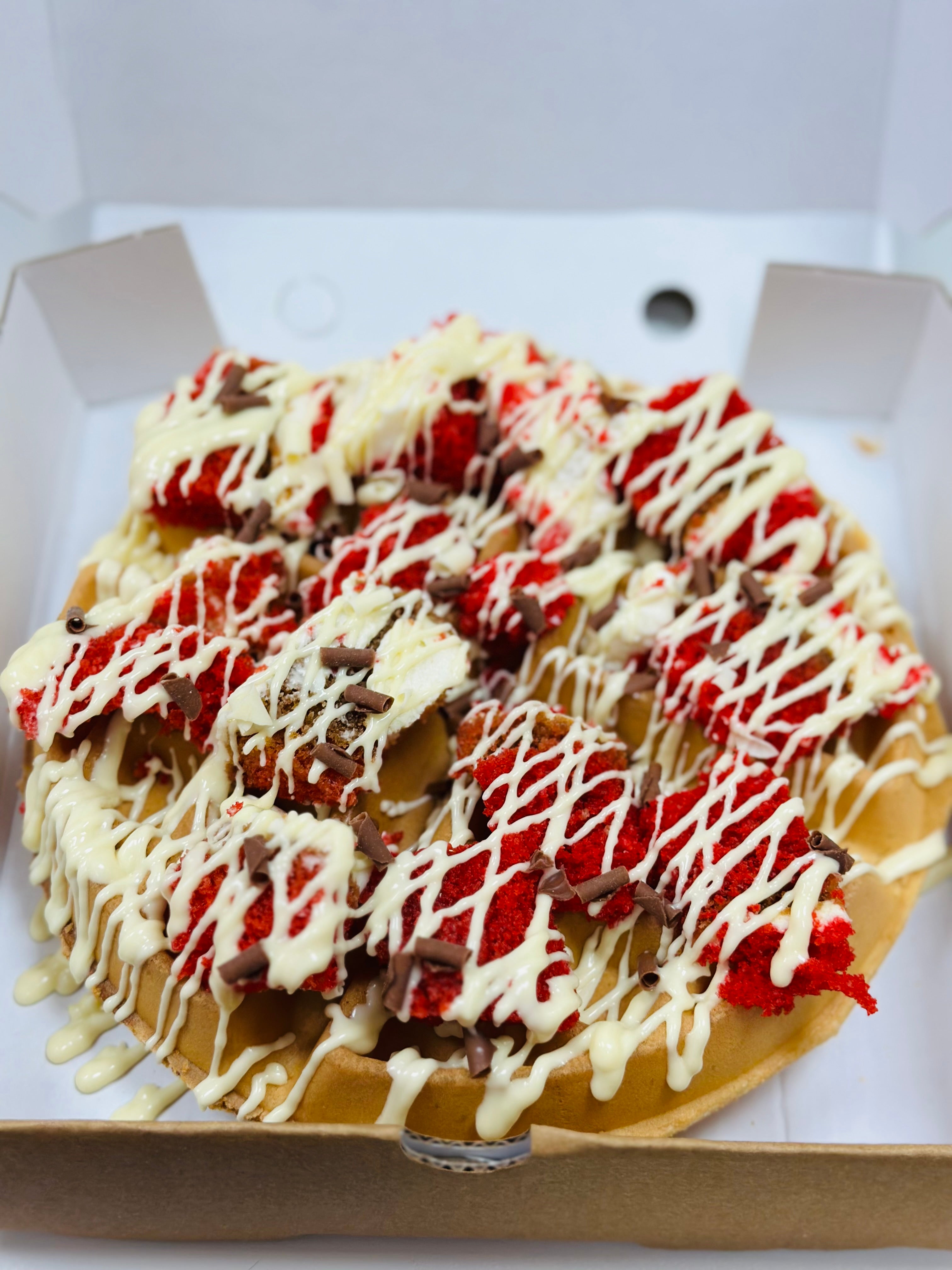 Red Dream Bubble Waffle