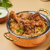 Hyderabadi Chicken Dum Biryani