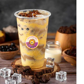Coffee Jelly Cheesecake Milk Tea