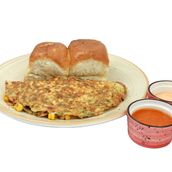 Corn And Cheese Omelette 