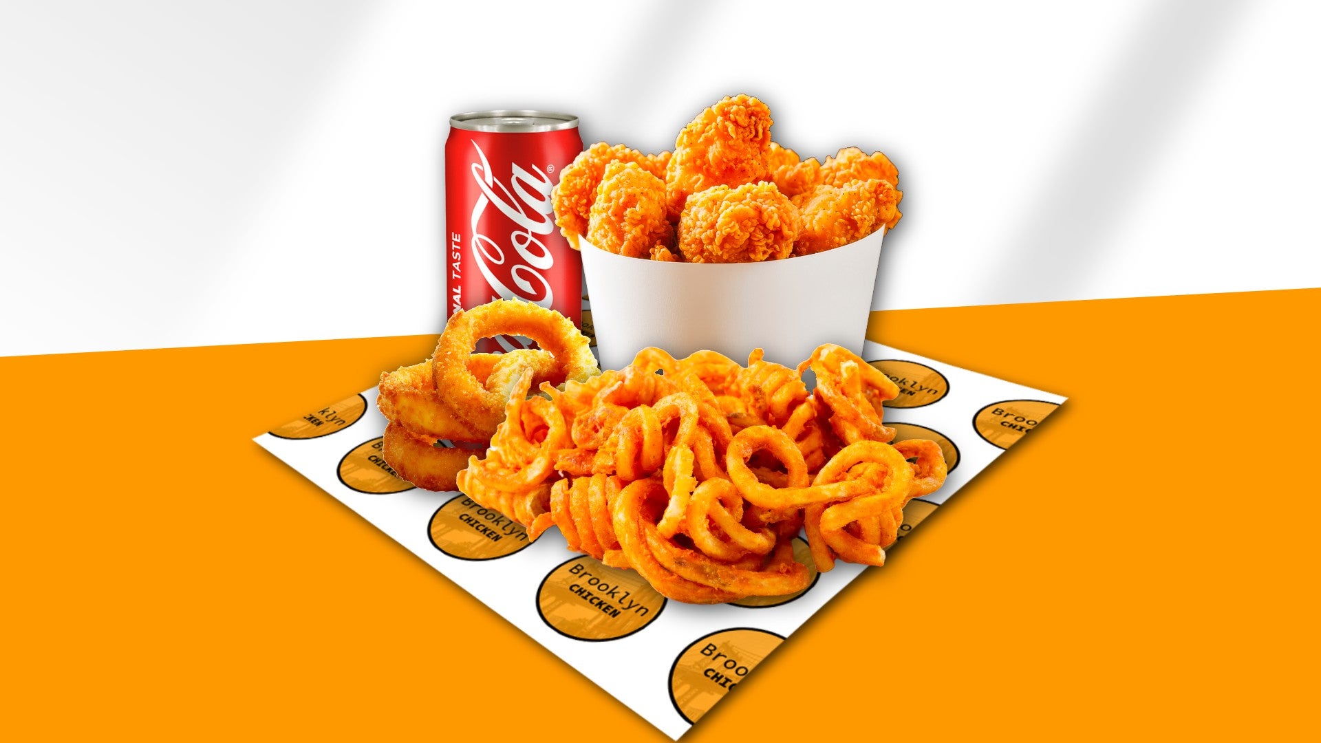 Combo Meal - Large Tenders Tossed in Sauce