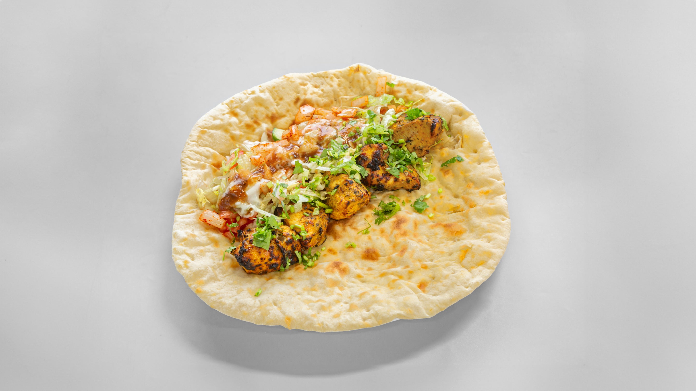 Chicken Tikka on Naan