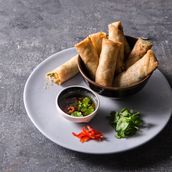 Cheese Spring Rolls