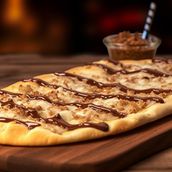 Halawa And Nutella Flatbread
