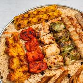 Afghani Pulao With Mix Grill