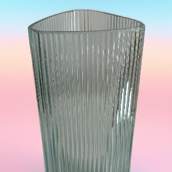 Transparent Glass Vase