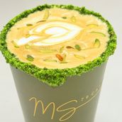 Pistachio latte