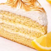 Lemon Meringue Cake