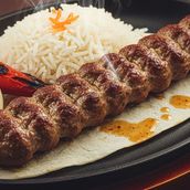 Kebab With Rice