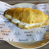 Croissant With Cheese And Labneh