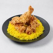 Crispy Chicken With Rice