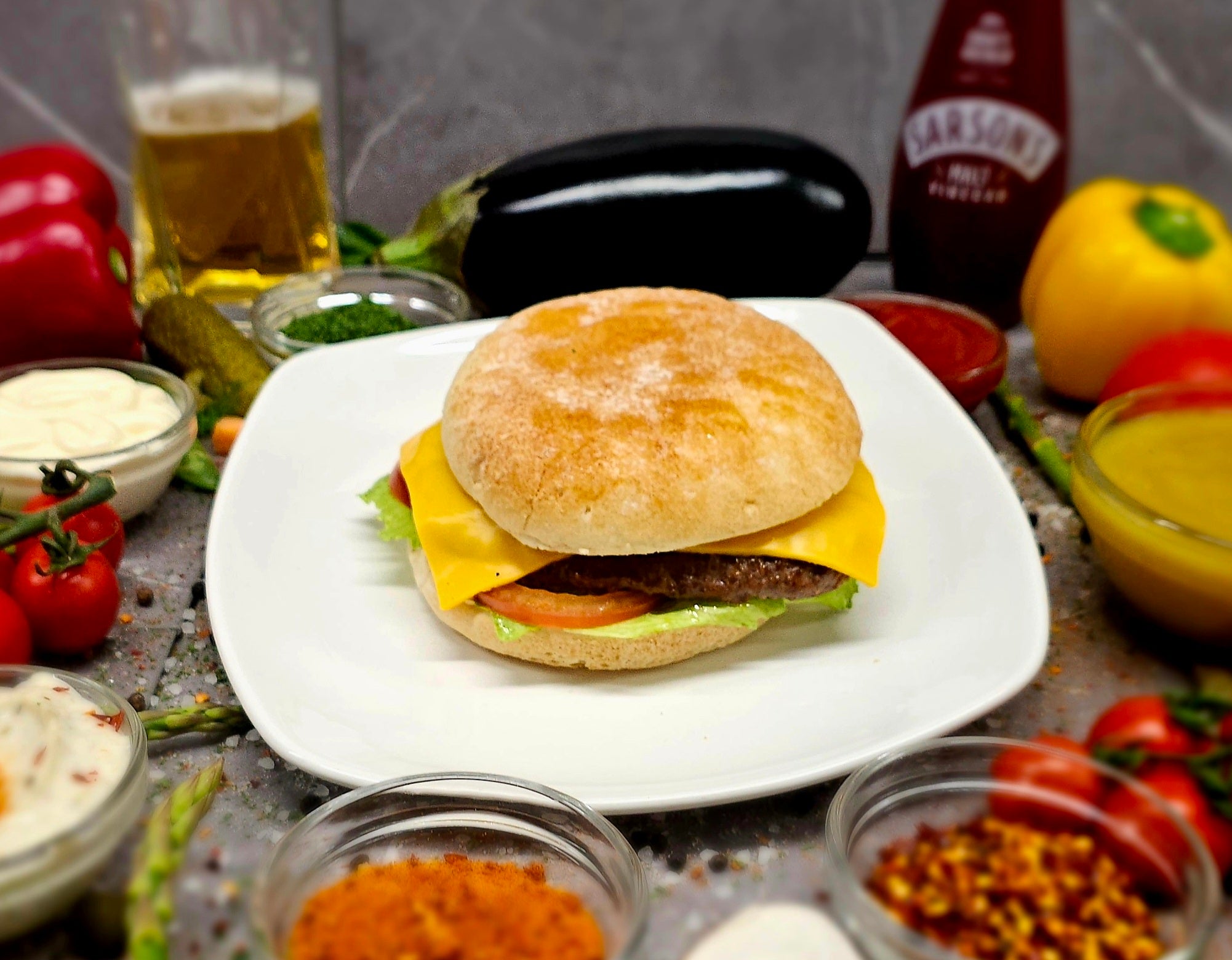 1/4 Pounder Burger