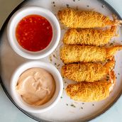 Kunafa Prawns