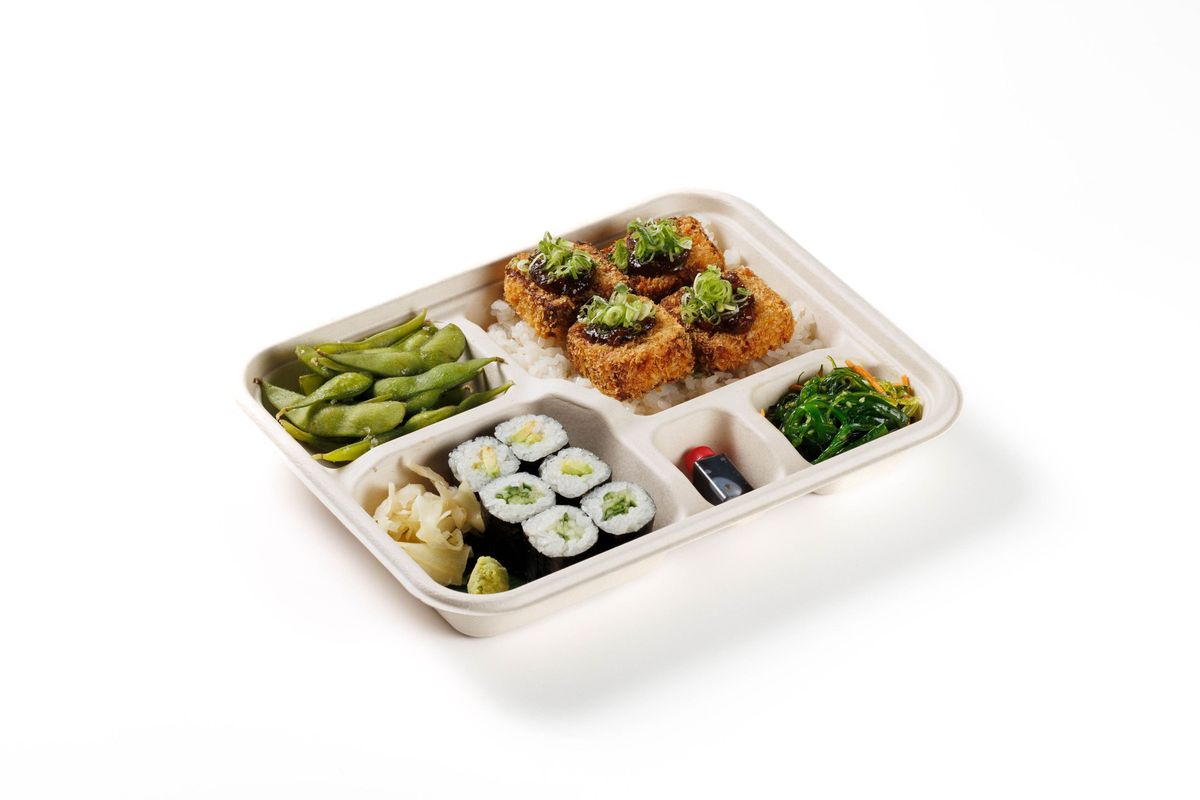 Marinated Tofu Bento Box