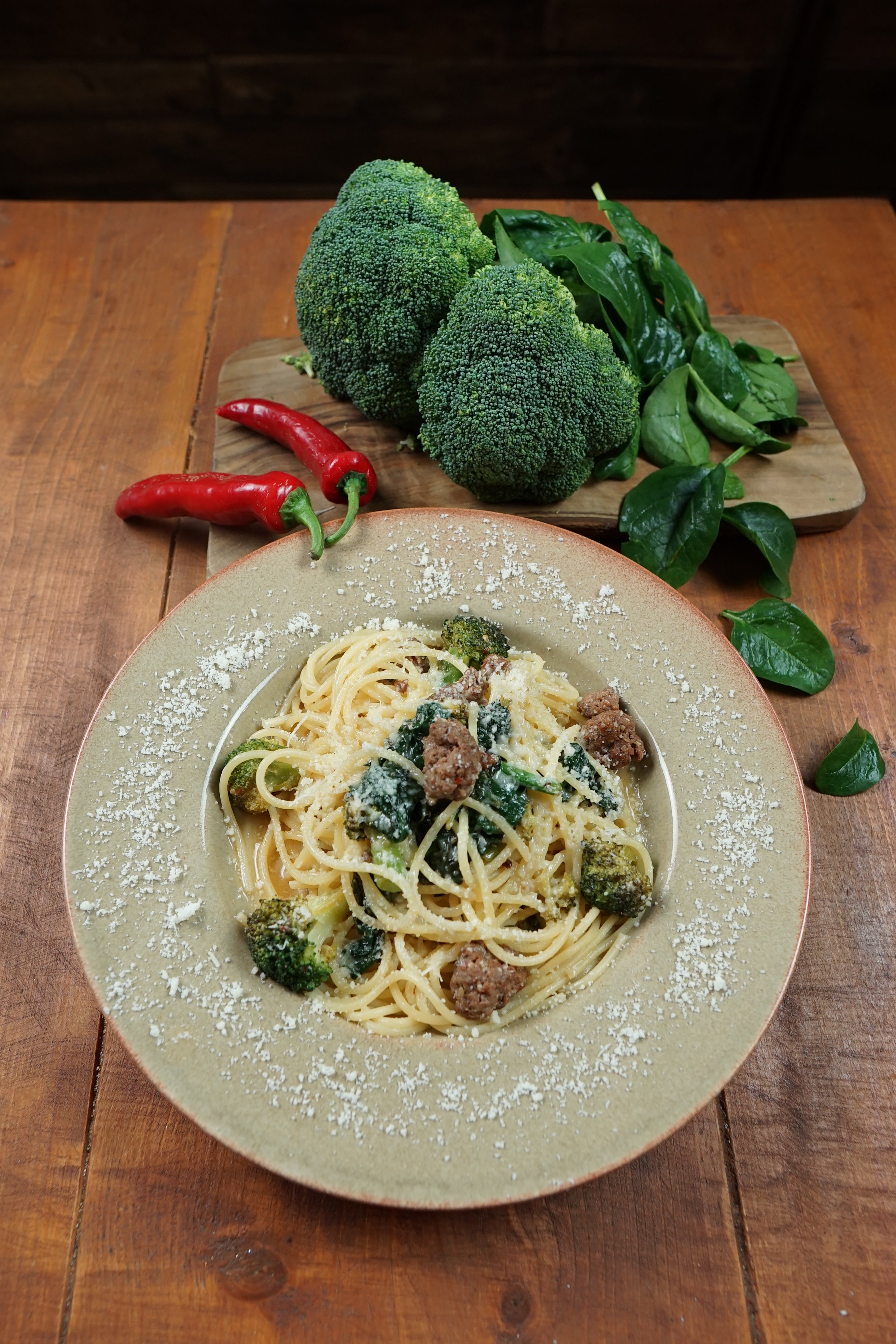 Sausage and Broccoli