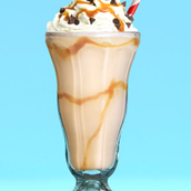 Salted Caramel Milkshake