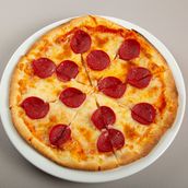 Beef Pepperoni Pizza