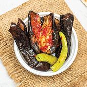 pickled eggplant