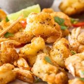 Salt And Pepper Prawns 