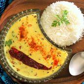 Punjabi Kadi Chawal Combo
