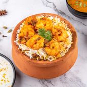 Hydarabadi Prawn Dum Biryani
