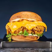 Classic Chicken Burger With Cheese