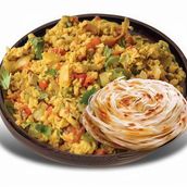 Egg Bhurji With Poratta