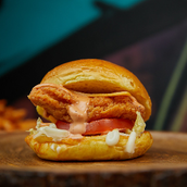 Crispy Chicken Burger Meal