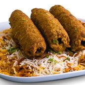 Kabab Biryani