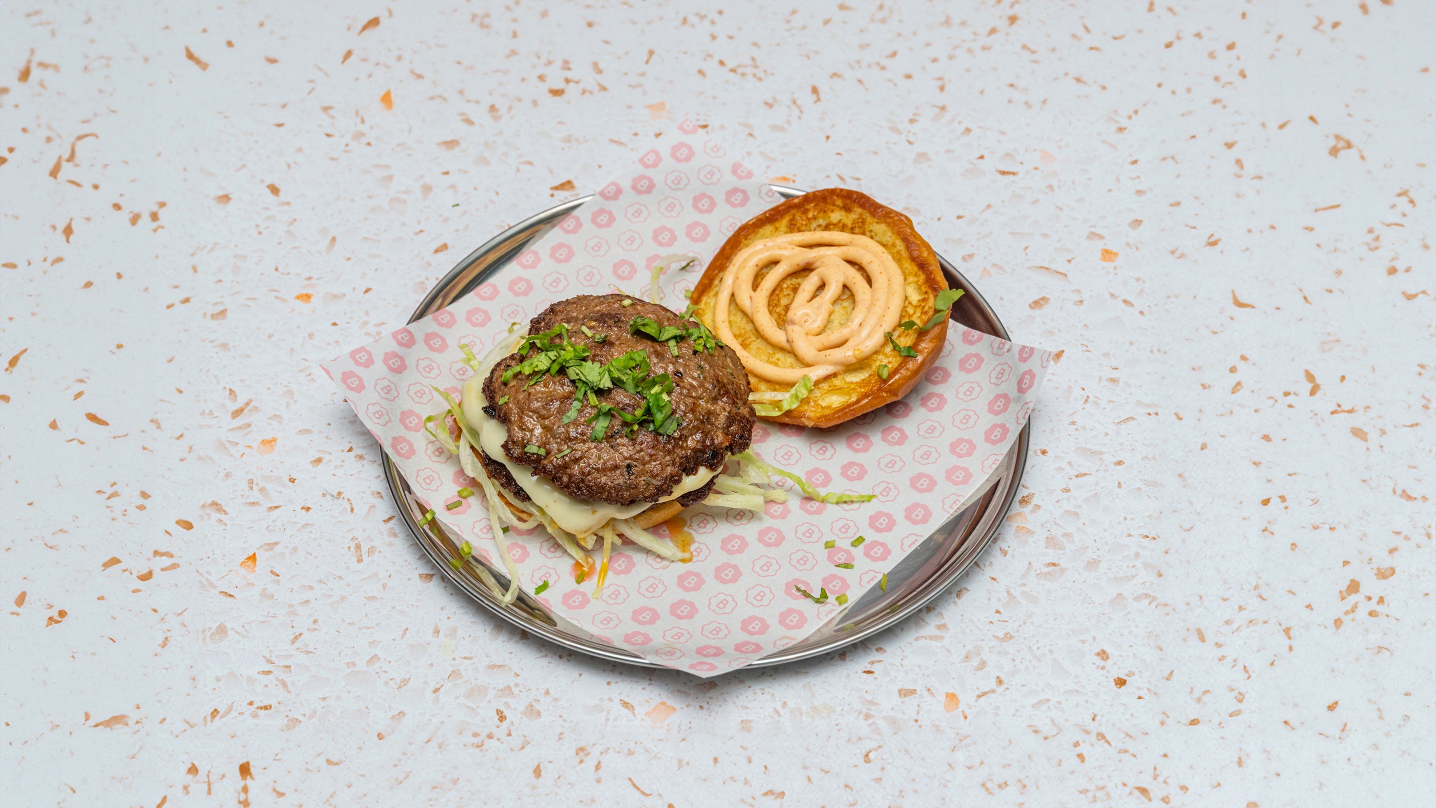 Smashed Lamb Burger