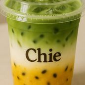 Passionfruit Matcha Latte