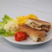 Small Chicken Shawerma Samon Sandwich