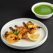 Saffron Tandoori Prawns