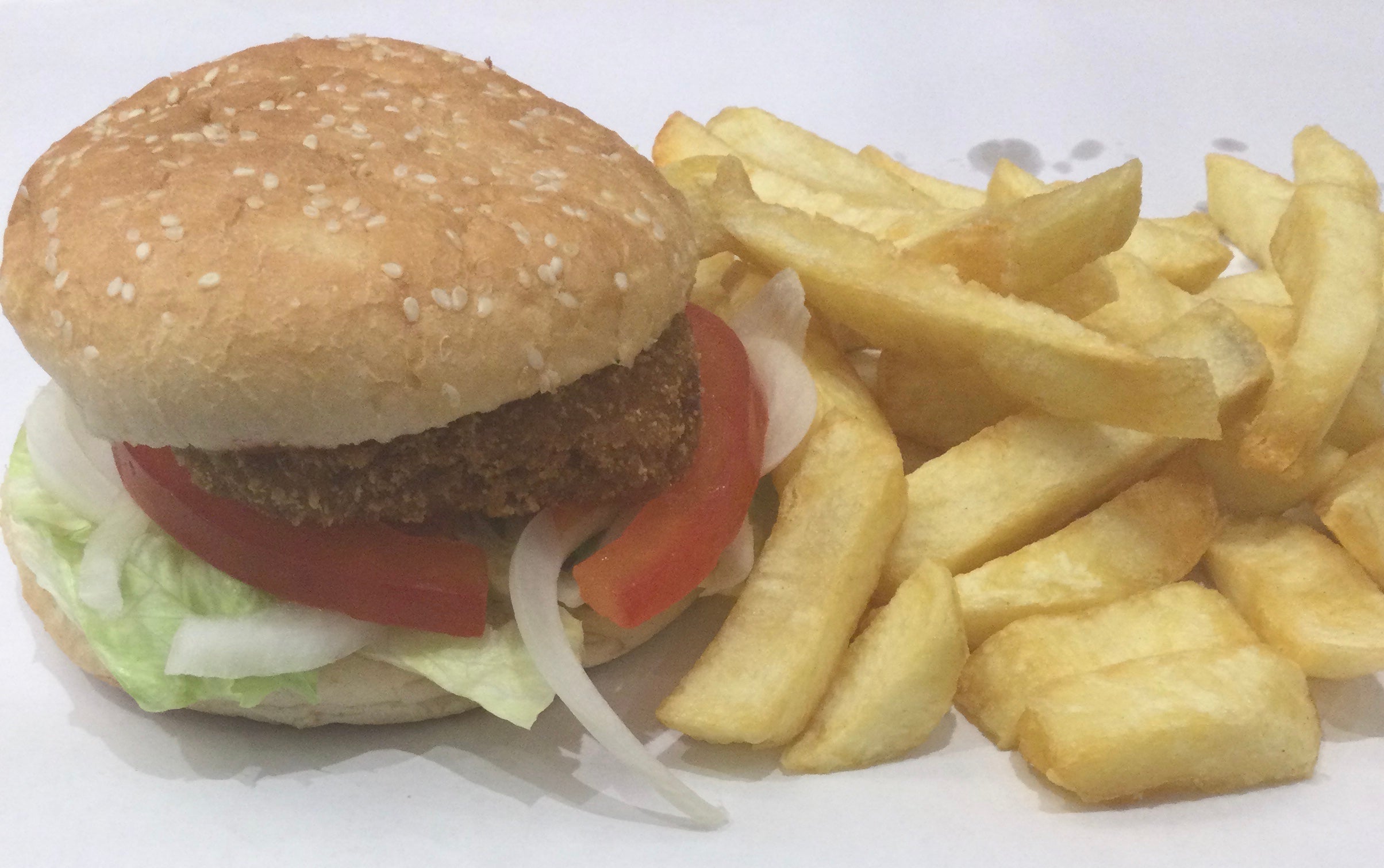 VEGAN Fish Burger&Chips