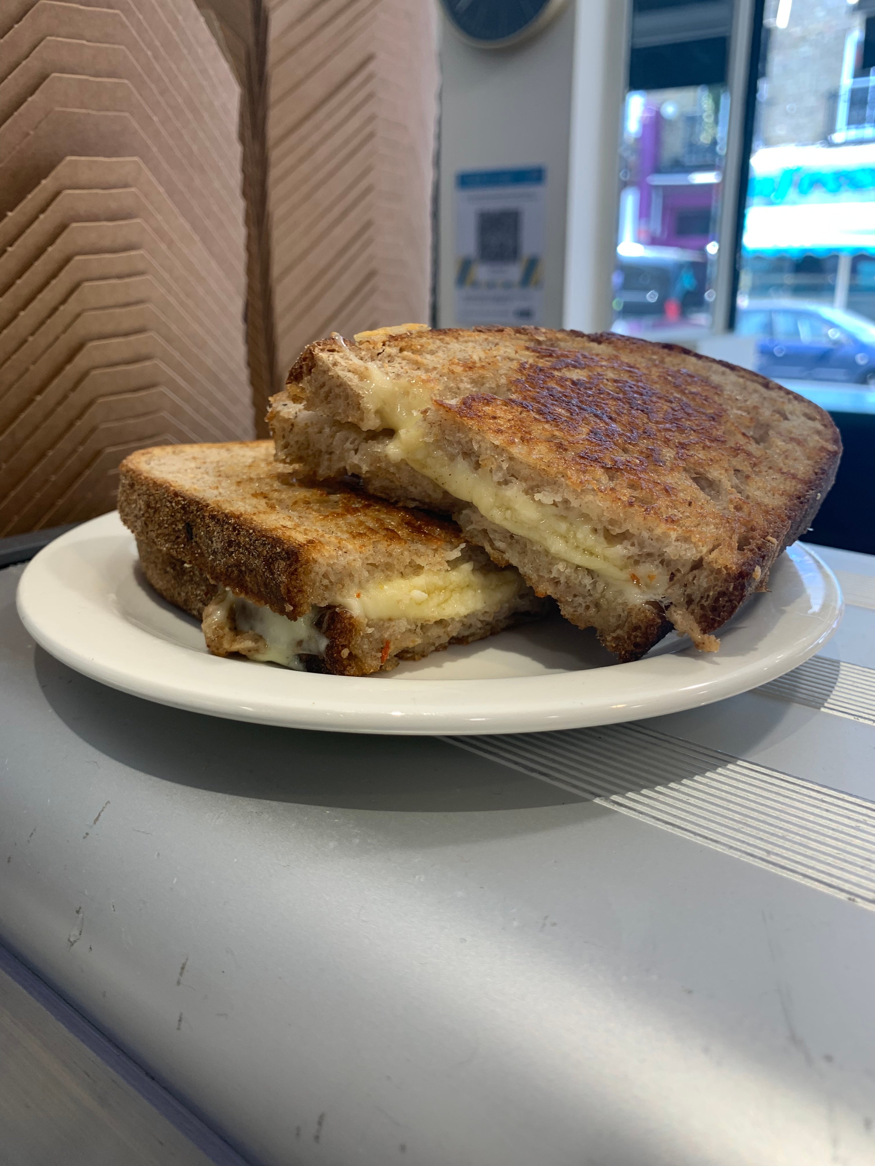 Four Cheese Sourdough Toastie