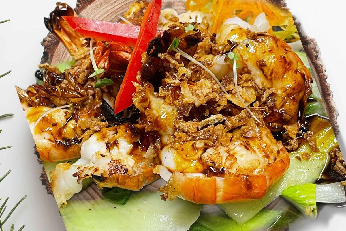 Giant Prawns Makahm