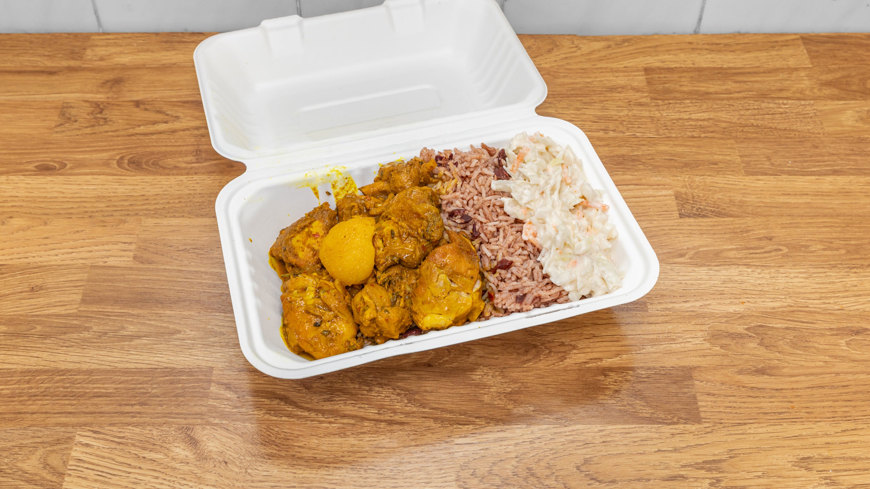 Curry Chicken & Rice