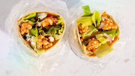 Fried Chicken Fillet Wrap Combo