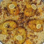   Chicken Machboos Tray 