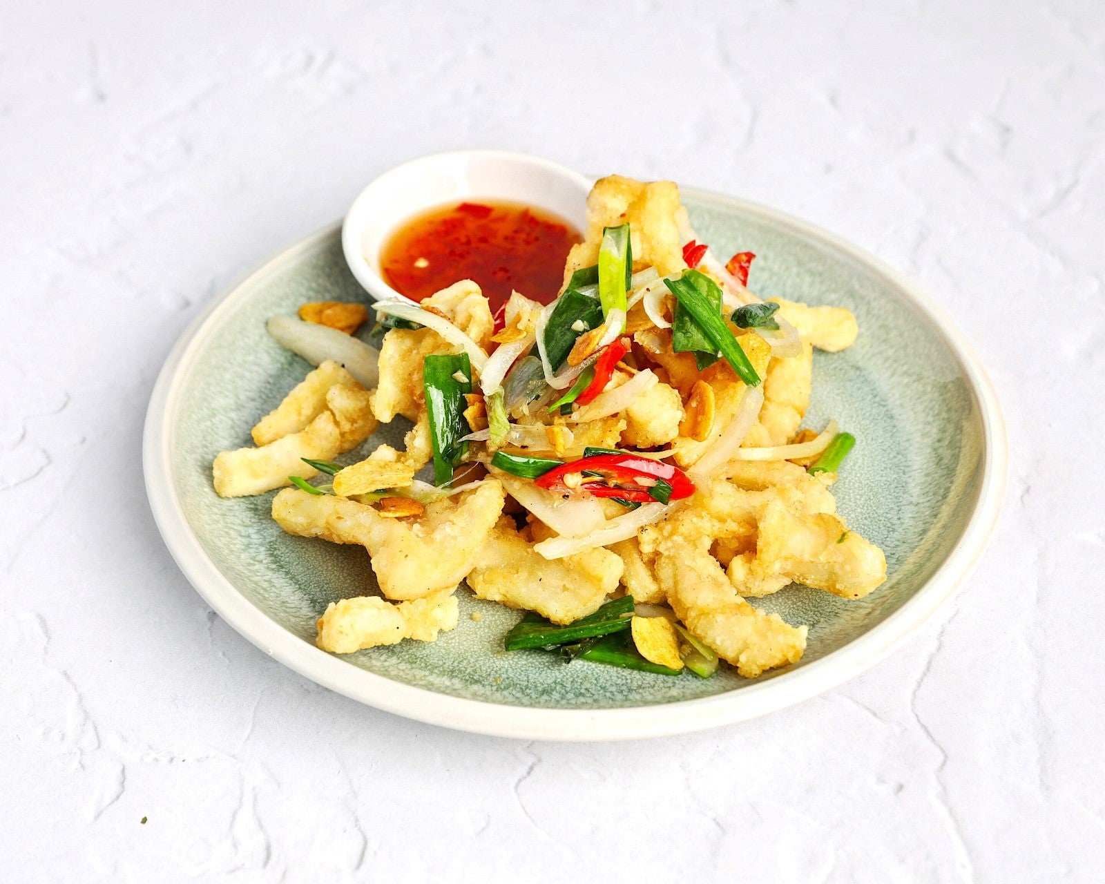 Squid with Garlic and Chilli