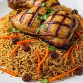 Afghani Polaw with Grilled Chicken Regular