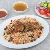 Afghani Pulao with Namkeen