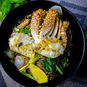 Baked Crab With Glass Noodles