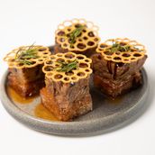 Short Rib Potato Millefeuille