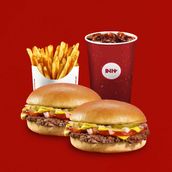 Classic Cheese Meal + Cheese Burger