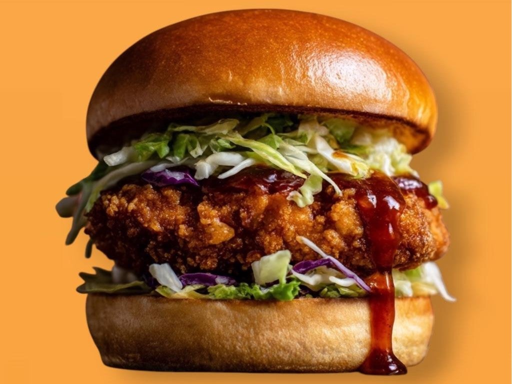 Flavoured Chicken Burger 🍔🔥