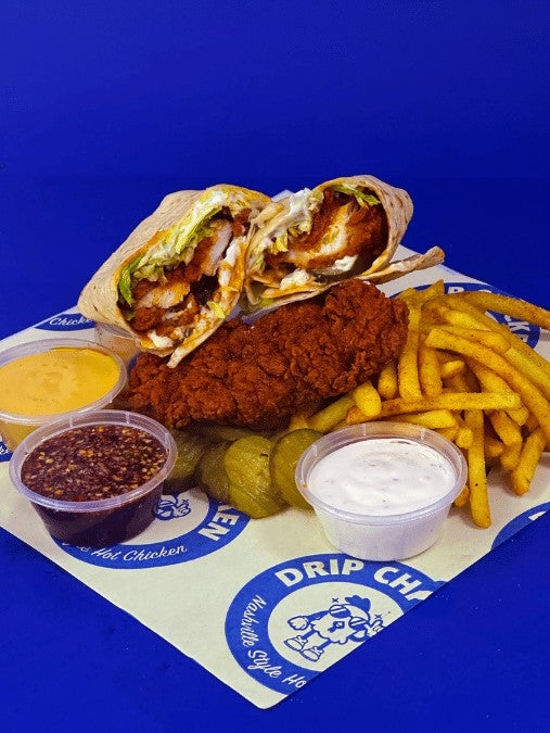 DRIP COMBO 4 (WRAP + JUMBO TENDER)