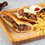 Meat Tikka Sandwich