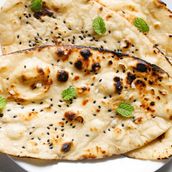 Garlic naan